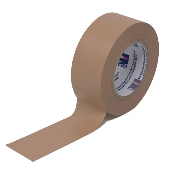 2" wide x 60yd Tan Labeling Tape